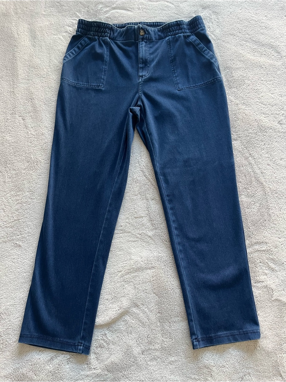NWOT 32 Degrees Cool Pull On Jeans Women’s Size Large